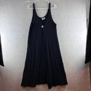 Vintage You Sport Collection One Button Cardigan Swim Cover Crochet Measured Sm